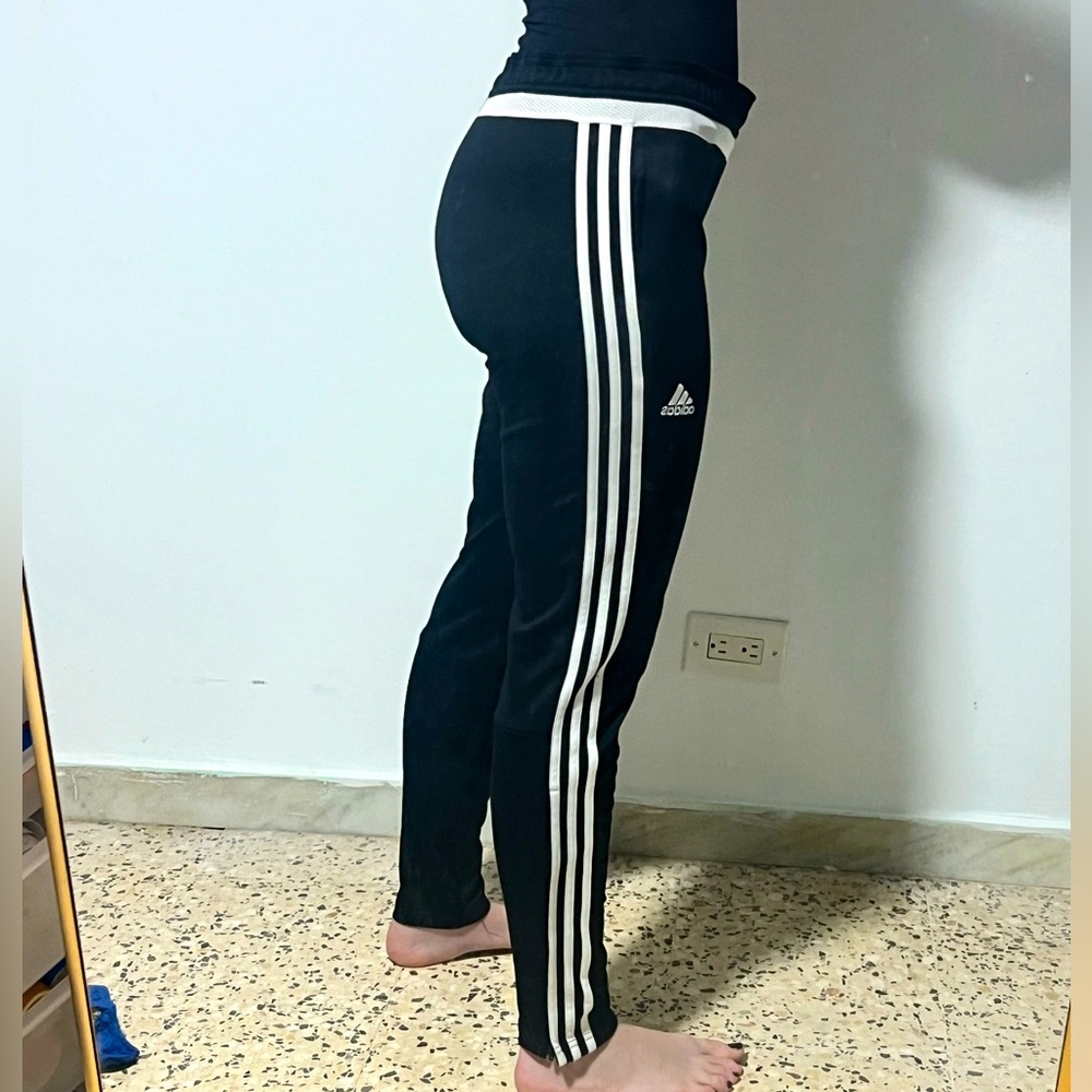 Adidas Black Joggers Climacool | Size: Medium (runs small on model)